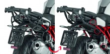 BMW R 1200 R /RS(15-) - nosič bočních kufrů Givi V35/37, Givi PLXR5117 