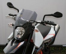 KTM 990 SM / SMR (08-) - černé plexi MRA Touring 