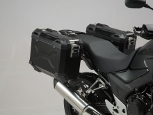 Honda CB 500 F PC45 (13-16) - sada bočních kufrů TRAX Adventure 37 l. s nosičem - černé KFT.01.400.70001/B