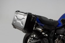 Yamaha MT-07 Tracer (16-) - sada bočních kufrů TRAX Adventure 37/37 l. s nosiči - černé KFT.06.593.70000/B