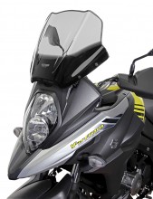 Suzuki V-Strom 650 / XT (17-) - turistické plexi MRA, kouřové 