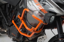 KTM 1290 Super Adventure R / T (17-21) - horní padací rám SW-Motech, úchyt na orig. padací rám KTM 