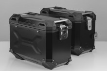 Suzuki V-Strom 650 / XT (17-) - sada bočních kufrů TRAX Adventure 45/45 l. s nosiči - černé KFT.22.584.70100/B