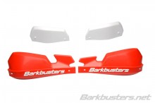 Plasty VPS pro Barkbustes chrániče - červené s bílým rozšířením 