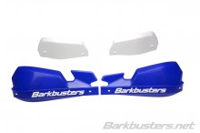 Plasty VPS pro Barkbustes chrániče - modré s bílým rozšířením 