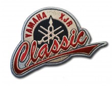 Nášivka Yamaha XJR Classic - stříbrná 