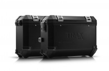 Honda NC 700 S / X (11-14) - sada bočních kufrů TRAX ION 37/37 l. s nosiči - černé KFT.01.129.50001/B