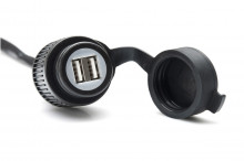 Zásuvka s dvojitým USB konektorem EMA.00.107.11300 