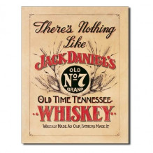 Jack Daniels - Nothing Like - plechová cedule 40x32 cm 