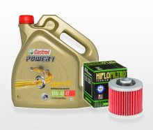 Castrol Power 1 10W40 4 l. + HF145 - ZDARMA olejový filtr Hiflofiltro 