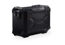 Hliníkový kufr TraX ® Adventure 45 litrů - černý levý 