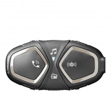 CellularLine Interphone CONNECT, Single Pack Bluetooth handsfree pro uzavřené a otevřené přilby