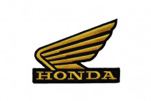 Nášivka Honda Gold Wing 6,5 x 9 cm 