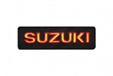 Nášivka Suzuki 2,5 x 9 cm 
