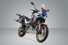 Honda CRF 1100 L Africa Twin Adventure Sports (20-) - sada bočních kufrů TRAX Adventure 37/45 l. s n stříbrné kufry