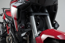 Honda CRF 1100 L Africa Twin (20-) - Sada mlhových HAWK LED světel s držáky SW-Motech 