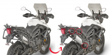 Triumph TIGER 800 XC / 800 XR (18-) - boční nosič Givi PLR6413, demontovatelný 