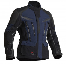 Halvarssons Mora Black/blue v. 50 - pánská textilní motocyklová bunda 