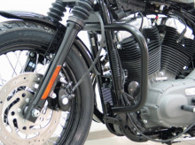 Harley Davidson Sportster Evo (04-) černý padací rám Fehling 7227DHDS 