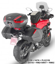 Yamaha Tracer 9 /GT(21-) - nosič bočních kufrů V35, V37, Givi PLX2159 