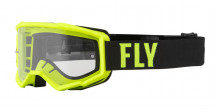 Brýle Focus, Fly Racing - USA (Hi-vis/černá) 