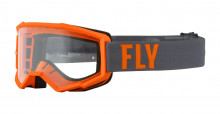 Brýle Focus, Fly Racing - USA (šedá/oranžová) 