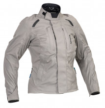 Halvarssons Jolen Grey/silver - dámská textilní motocyklová bunda 