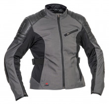 Halvarssons SOLBERG Woman textilní motocyklová bunda Grey/black