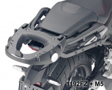 Givi 1192FZ horní nosič Honda NC 750 X (21-) Montáž bez originálního nosiče