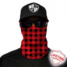 Šátek SACO Lumberjack Red Plaid 