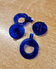 Mechanismus plexi Nolan N70 modré 