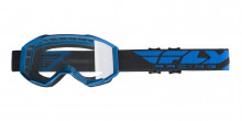 Brýle Focus, Fly Racing - USA (modrá, čiré plexi bez pinů) 