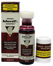 Pažbový olej SCHERELL'S SCHAFTOL - Classic červenohnědý 50 ml. 