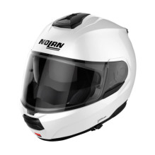 Nolan N100-6 Classic Metal White N-COM 5 