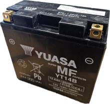Motobaterie Yuasa YT14B 12V 12Ah Továrně aktivovaná 
