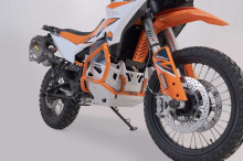 KTM 790 / 890 Adventure /R (18-) - stříbrný kryt motoru SW-Motech MSS.04.521.10002/s 