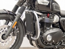 Triumph Bonneville T 100 (17-) černý padací rám Fehling 