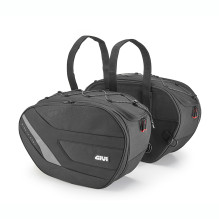 Givi EASY11 boční brašny malé, černé, rozšiřitelné, objem 18-25 l 