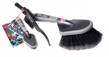 Muc-Off 3 Brush Set Motorcycle, sada kartáčů pro snadné čištění motocyklu 