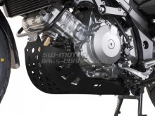 Suzuki DL 1000 V-Strom (01-07) kryt motoru černý, k pad. rámu 