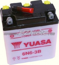 Motobaterie Yuasa 6N6-3B 6V 6Ah 