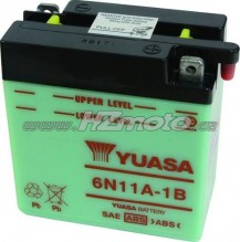 Motobaterie Yuasa 6N11A-1B 6V 11Ah 