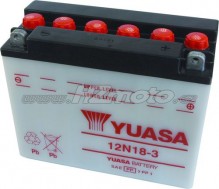 Motobaterie Yuasa 12N18-3 12V 18Ah 