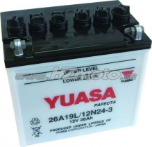 Motobaterie Yuasa 12N24-3A (12N24-3) 12V 24Ah 