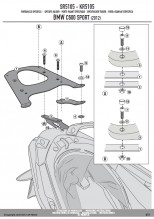 BMW C 600 Sport (12-15) horní nosič Givi SR5105 