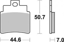 Brzdové destičky SBS 775SI 