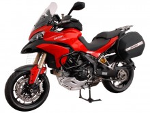 Ducati Multistrada 1200 (10-12) - kompletní sada - nosič, AERO kufry, adaptery 