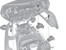 Honda NC 700 / 750 S / X (12-) - Kit pro samostatnou montáž bočního nosiče 