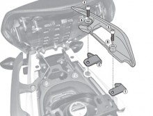 Honda NC 700 / 750 S / X (12-15) - Kit pro samostatnou montáž bočního nosiče 