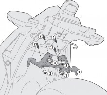 Kawasaki Ninja 300 (13-) kit pro sa...